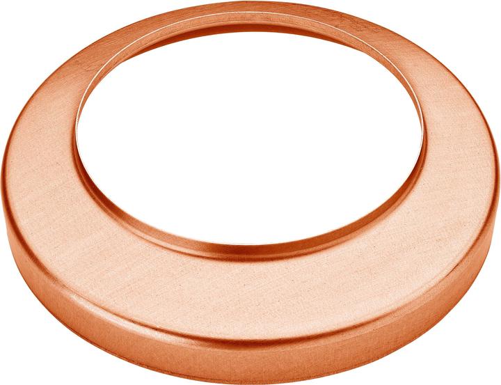 Image du produit Grömo Capuchon de tuyau vertical en cuivre 100/116mm, plat