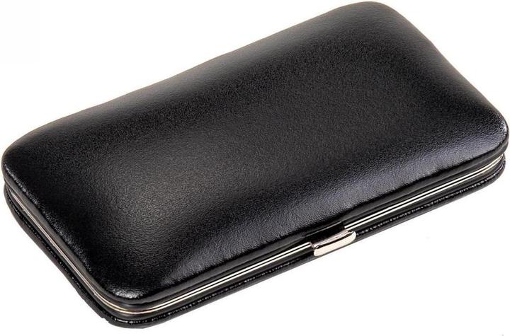 Immagine prodotto Sacher TF100R.0104 - Set di 4 pezzi per manicure in pelle nera