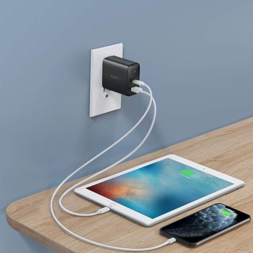 Actual product image Aukey Focus Duo Black Indoor (30 W)