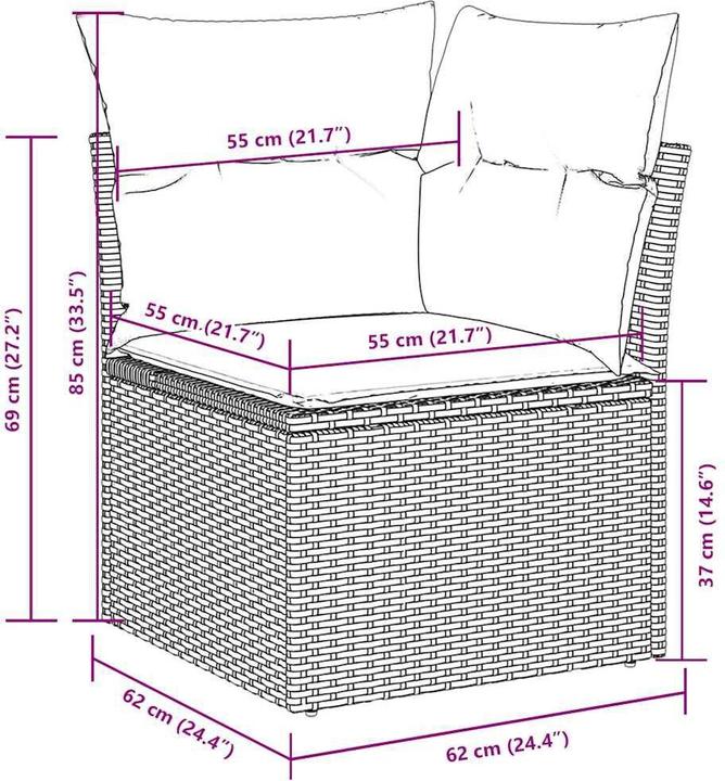 Actual product image VidaXL Jada