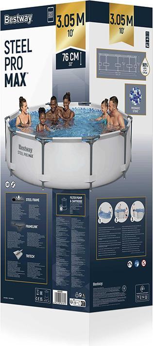 Image du produit Bestway Steel Pro Max Set (Ø 305 x 76 cm)