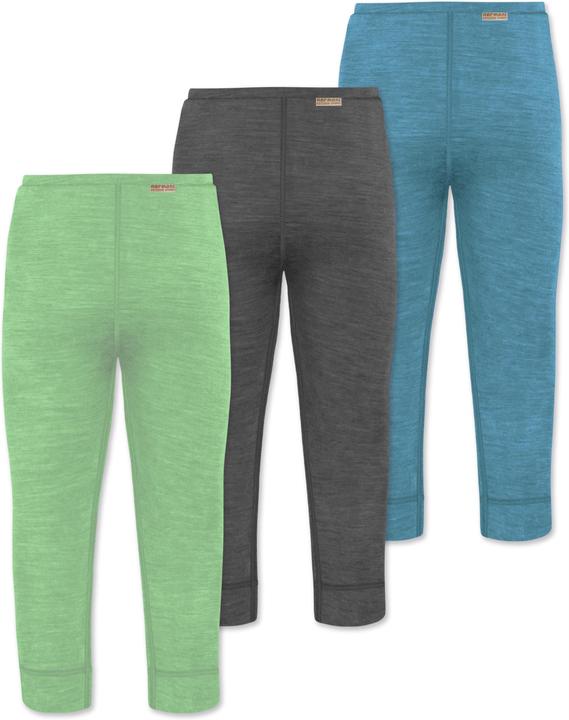 Produktbild Normani 3er Pack Baby Merino Hose Unterhose „Tihoi" - 9509 (62)