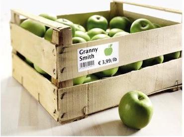 Actual product image HERMA Power labels A4