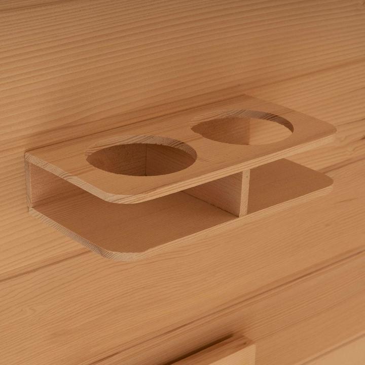 Immagine prodotto Home Deluxe Cabina a infrarossi IKENNA L - 153x110cm per 3 persone - Cabina a infrarossi con 2400 Watt