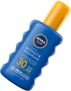 Actual product image NIVEA Sun Protect & Moisture Moisturising Sun Spray Lotion Spf30 200Ml (Sun spray, SPF 30, 200 ml)