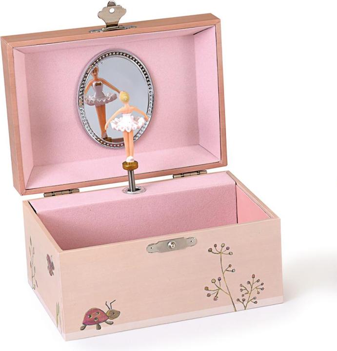 Image du produit Egmont Toys - Boîte à bijoux musicale Ladybug - Rose - 15 x 10 x 9 cm