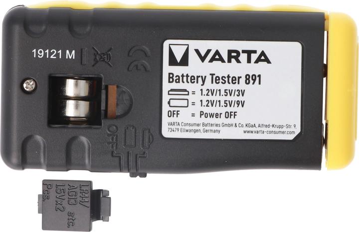 Image du produit Varta Testeur de batterie numérique LCD