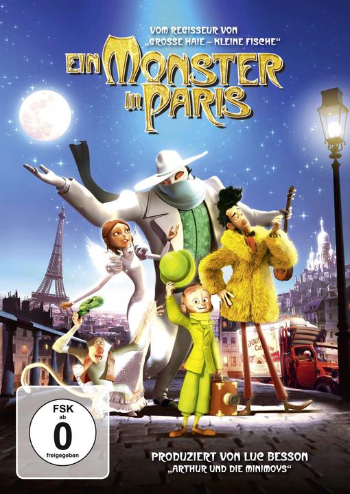 Produktbild Ein Monster in Paris (DVD, 2011, Englisch, Deutsch)