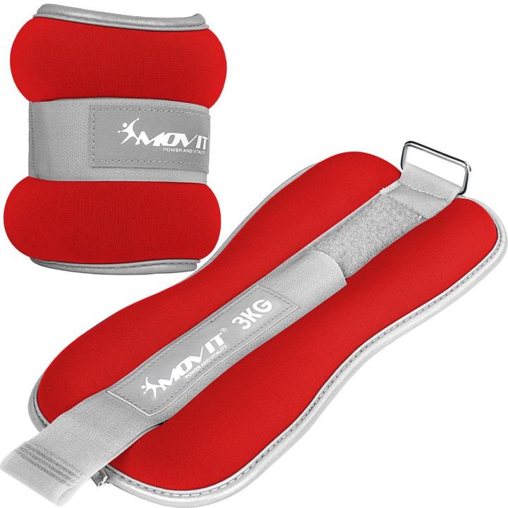Actual product image Movit Weight cuffs (2 x 3 kg)