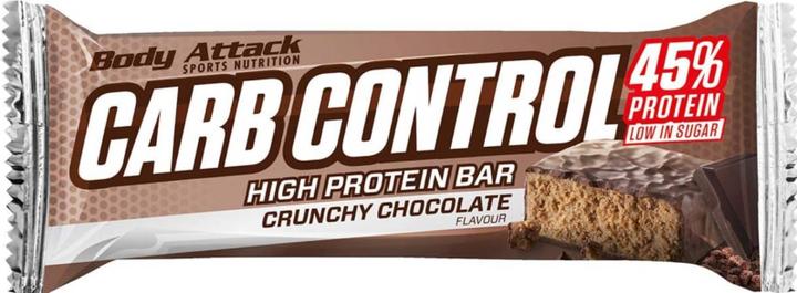 Produktbild Body Attack Carb Control (15x100g Riegel) (Crunchy Chocolate, 15 Stk., 1500 g)