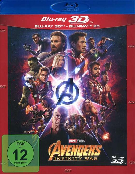 Immagine prodotto Disney Interactive Studios Avengers: Infinity War 3D BD (3D / 2D) (Blu-ray 3D, 2018)