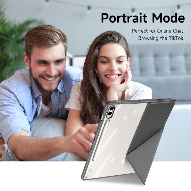 Actual product image Dux Ducis Magi Series Bookover (Galaxy Tab S9+, Galaxy Tab S9 FE+)