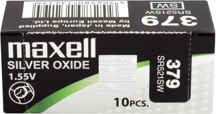Produktbild Maxell Silver Oxide SR521SW (1 Stk., SR63, 16 mAh)