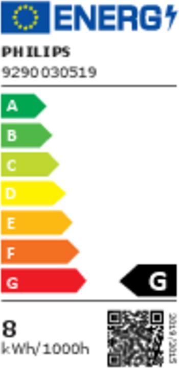 Energy Label Philips Hue White BT (E27, 7 W, 550 lm, 1 x, G)
