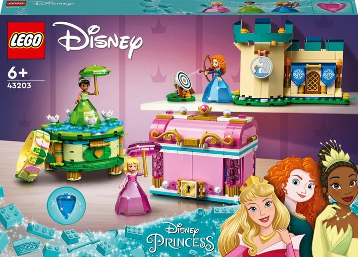LEGO Le magie di Aurora, Merida e Tiana funzionano (43203, LEGO Disney)