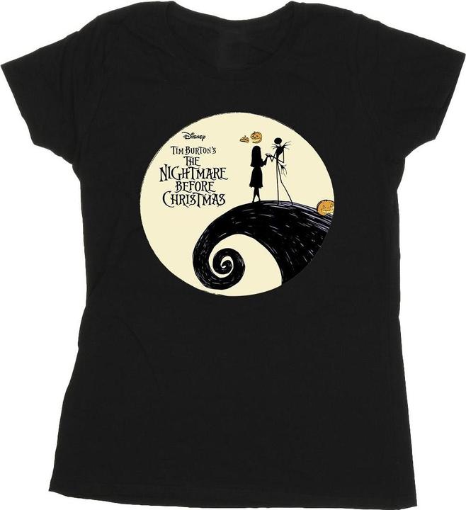 Actual product image The Nightmare Before Christmas Womens/Ladies Logo Cotton T-Shirt (S)