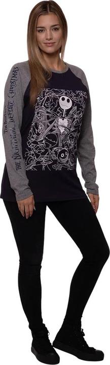 Produktbild The Nightmare Before Christmas Jack Crowd TShirt Langärmlig (XXL)