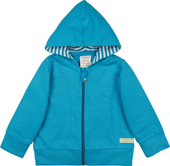 Actual product image loud + proud Hooded jacket (74, 80)