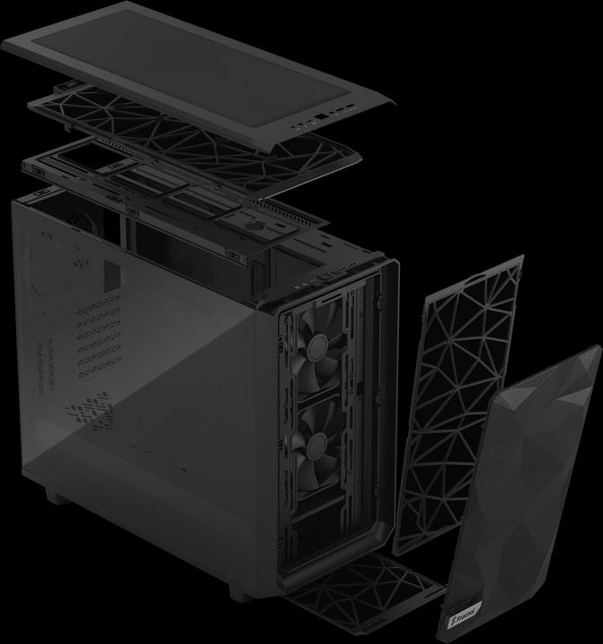 Productafbeelding Fractal Meshify 2 Zwart TG Licht (ATX)