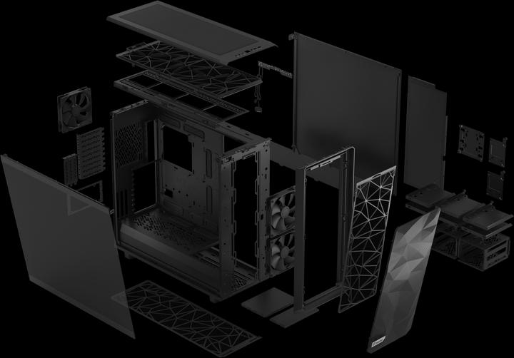 Image du produit Fractal Meshify 2 XL Dark (ATX, mATX, Mini-ITX, E-ATX, EE-ATX, SSI CEB, SSI EEB)