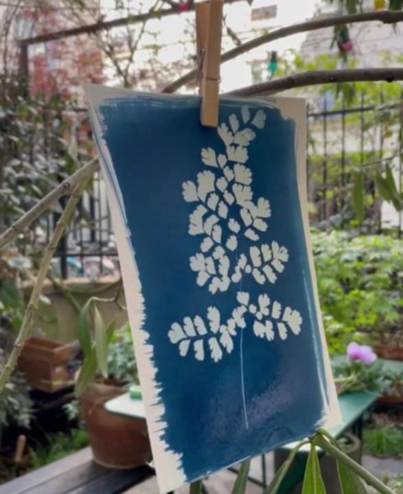 Actual product image Clairefontaine Cyanotype Creative Kit Set