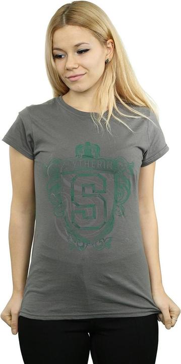 Immagine prodotto Slytherin Serpent Crest Maglietta Donna (XXL)