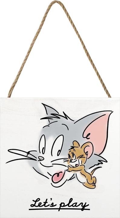 Actual product image Tom & Jerry Let's Play Wooden Block (20 x 20 cm)