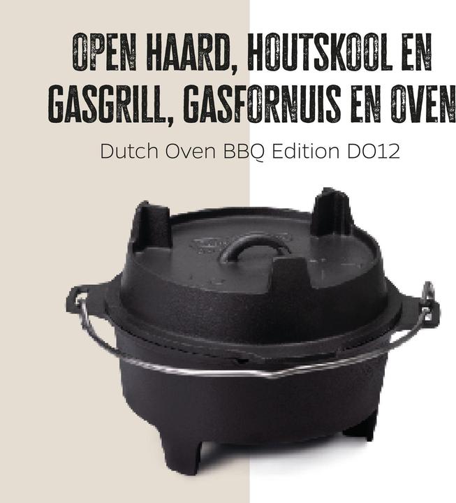 Immagine prodotto Grillfürst Forno olandese BBQ Edizione DO12