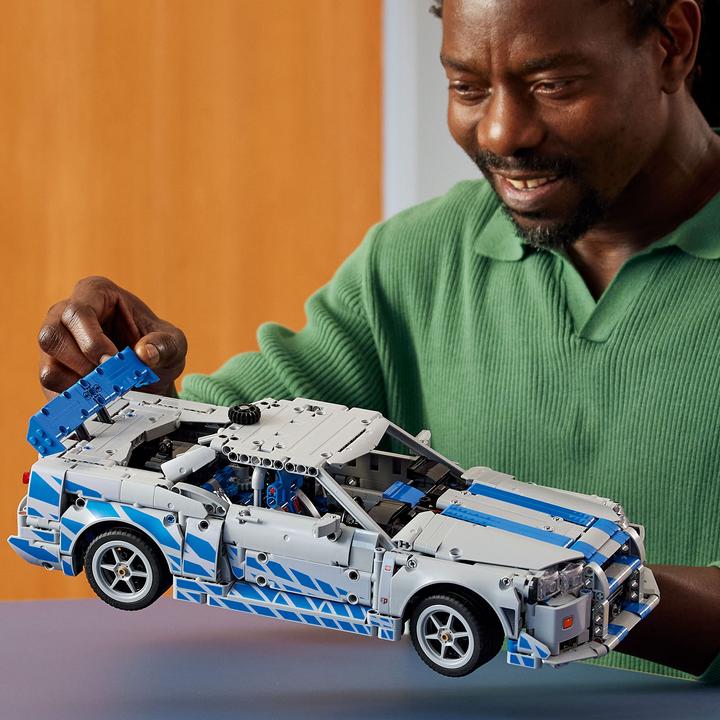 Produktbild LEGO 2 Fast 2 Furious Nissan Skyline GT-R (R34) Flitzer (42210, LEGO Technic)