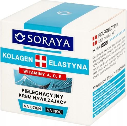 Immagine prodotto Soraya Crema idratante al collagene e all'elastina per il giorno e la notte 50 ml (50 ml, Crema 24h)