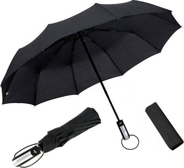 Best Fashion BQ13F AUTO FOLDING UMBRELLA Black