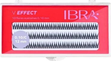 Ibra V Effect Eyelash Tufts 12Mm 120Pcs. (Künstliche Wimpern)