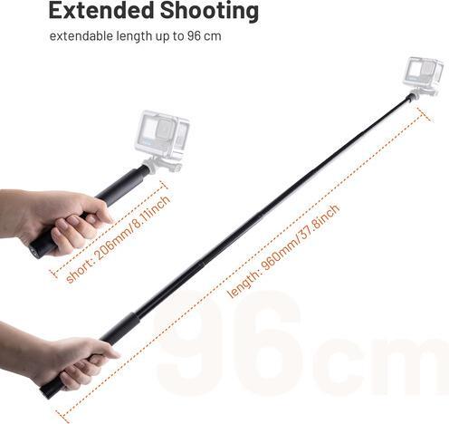 Actual product image Pgytech 96cm Extendable Selfie Stick