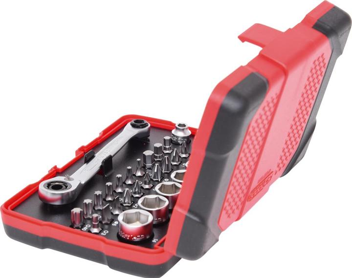 Produktbild KS Tools 1/4" + 11 mm Durchgangs-Steckschlüssel- und Bit-Satz (11 mm)