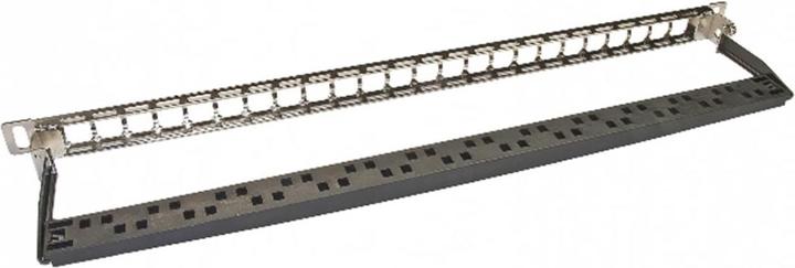 Wirewin Panneau de brassage 24 ports 0,5 U, blindé