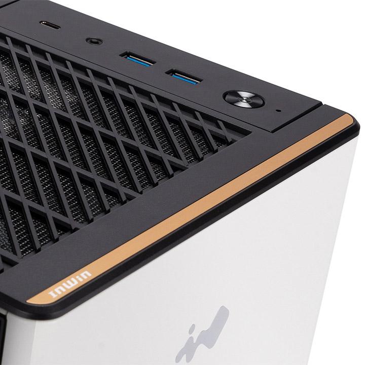 Actual product image In Win A3 White (ATX)