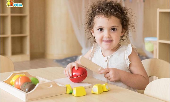 Immagine prodotto Viga Toys Set di frutta da tagliare