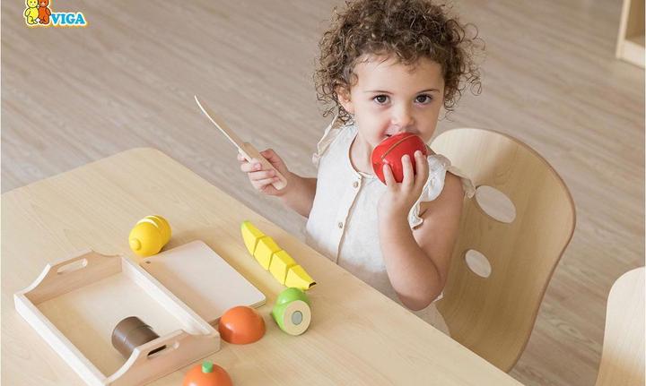 Immagine prodotto Viga Toys Set di frutta da tagliare