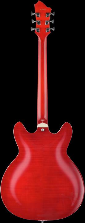 Immagine prodotto Hagstrom Chitarra elettrica, Super Viking, Wild Cherry Transparent Flame