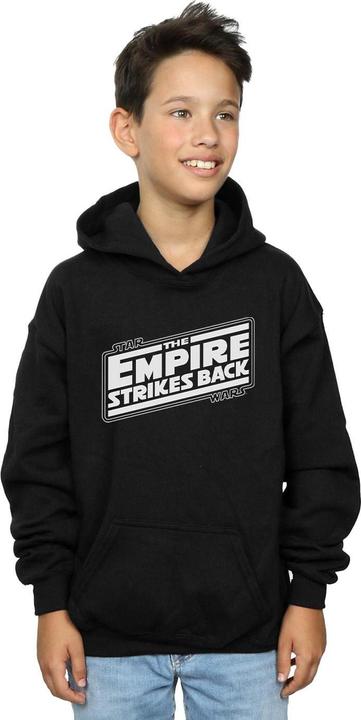 Produktbild Star Wars The Empire Strikes Back Logo Kapuzenpullover Jungen (116)
