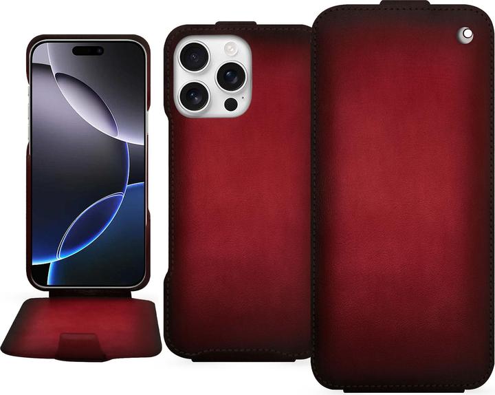Image du produit Noreve Coque à rabat vertical en cuir (Apple iPhone 16 Pro Max)