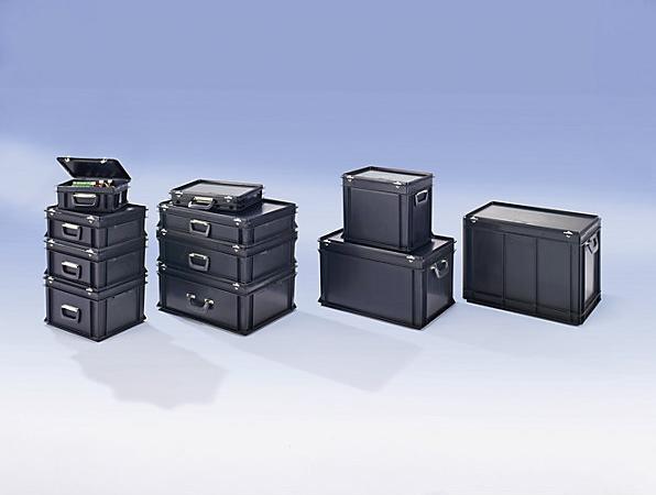 Image du produit kaiserkraft Mallette en plastique ESD (30 l)