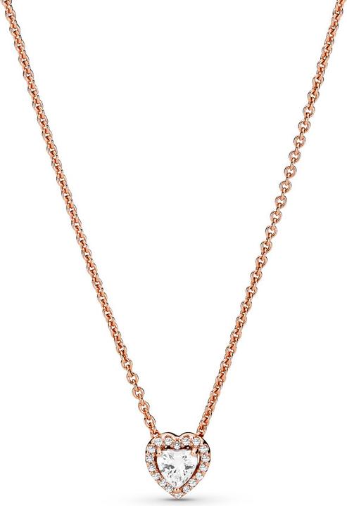 Immagine prodotto Pandora Collana con cuore rosa scintillante (Argento 925)