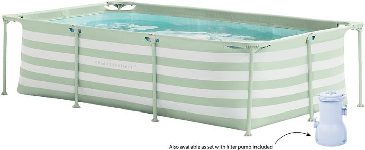 Immagine prodotto Swim Essentials Piscina di lusso a strisce verdi (260 x 160 x 65 cm)