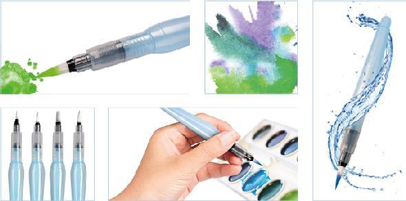 Actual product image Pentel Aquash water brush (0.00 mm)