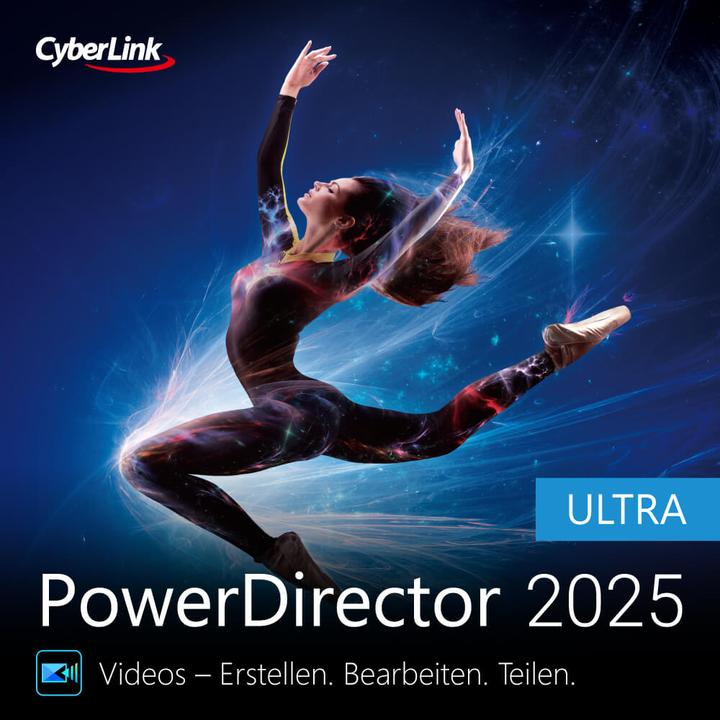 CyberLink PowerDirector 2025 Ultra Download Code (1 User, 1 Geräte/User, unbegrenzt)