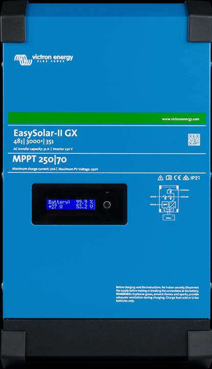 Actual product image Victron Energy EasySolar-II 48/5000/70-50 MPPT 250/100 GX