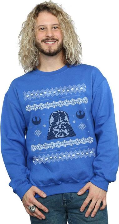 Produktbild Star Wars Christmas Darth Vader Fair Isle Sweatshirt (3XL)