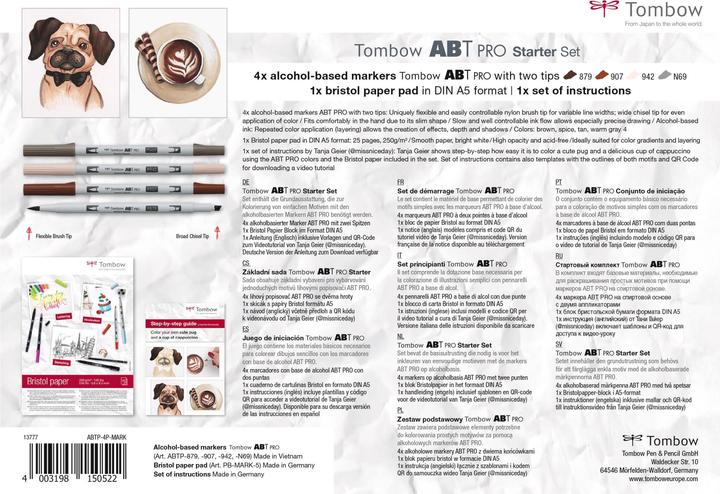 Produktbild Tombow Fasermaler ABT PRO Set 6-teilig (Braun, 6 x)