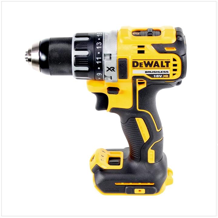 Actual product image DeWalt DCD 791 M2 18 V Brushless Cordless Drill Driver + TSTAK-Box + 2 x Batteries DCB 182 4,0 Ah + (Rechargeable battery operated)